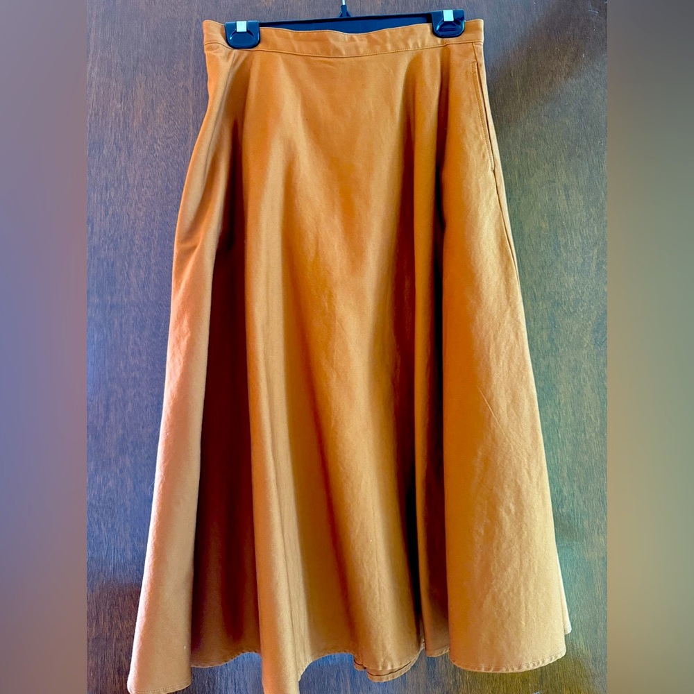 Uniqlo Workwear-inspired A-Line Skirt